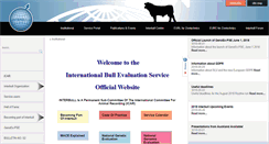 Desktop Screenshot of interbull.org